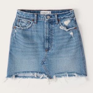 NWT Abercrombie & Fitch Jean Skirt